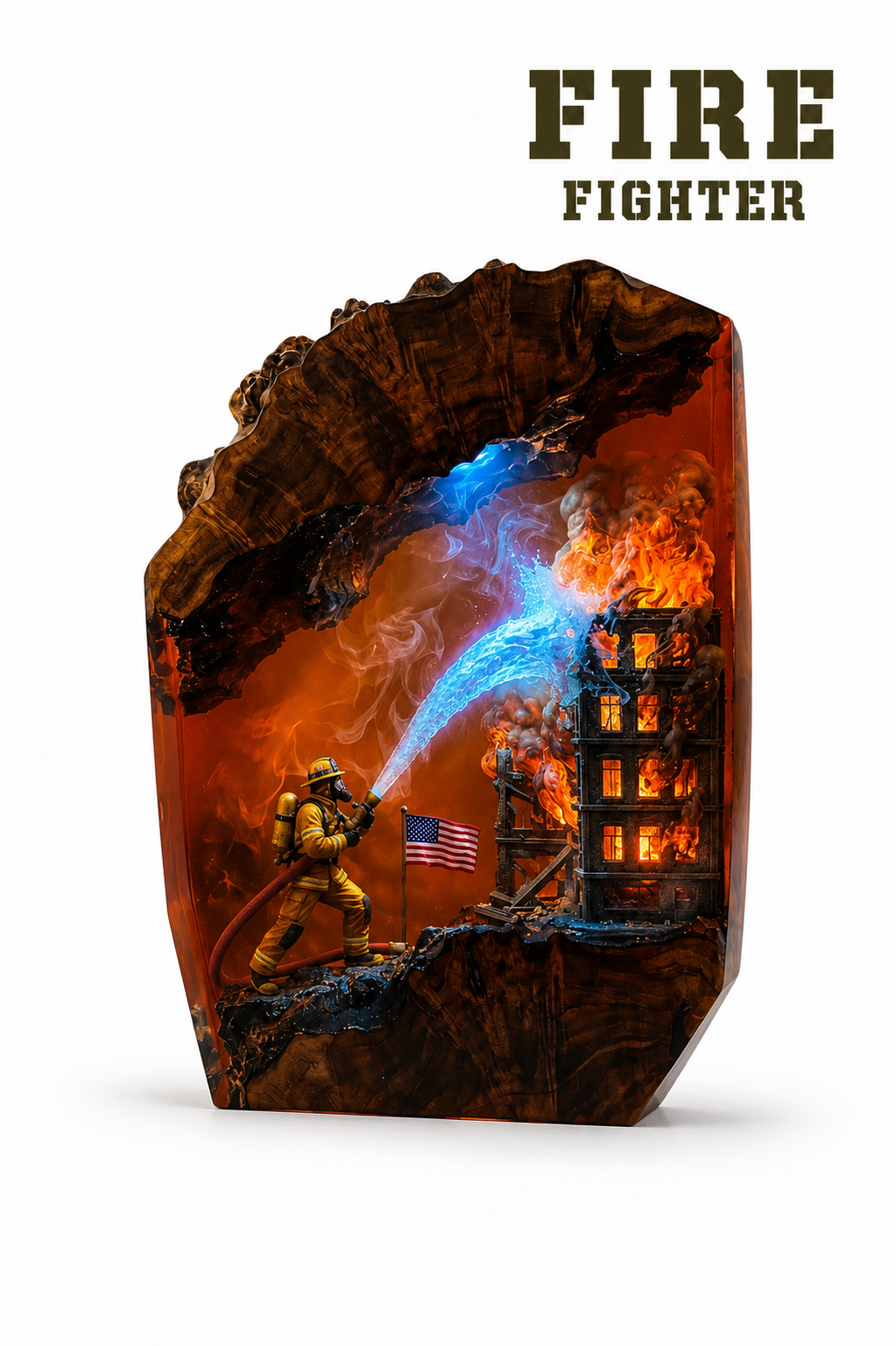 Firefighter lamp